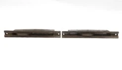 Pair Of Antique 9 In. Cast Iron Black Pocket Door Wheels -OGT Sale Store q285615 04