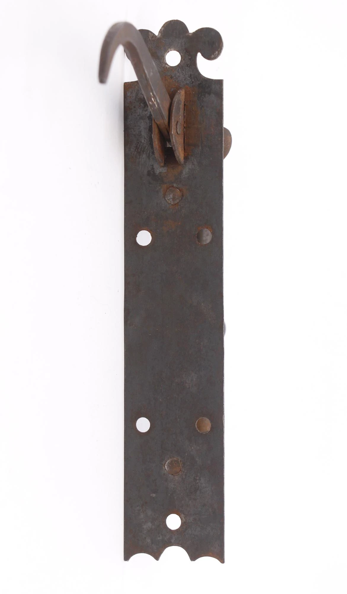 Antique Steel Isbell Curtiss Gate Thumb Latch Handle With Latch Bar 6 Antique Steel Isbell Curtiss Gate Thumb Latch Handle With Latch Bar - Image 4