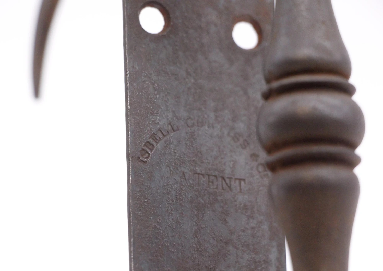 Antique Steel Isbell Curtiss Gate Thumb Latch Handle With Latch Bar 7 Antique Steel Isbell Curtiss Gate Thumb Latch Handle With Latch Bar - Image 5