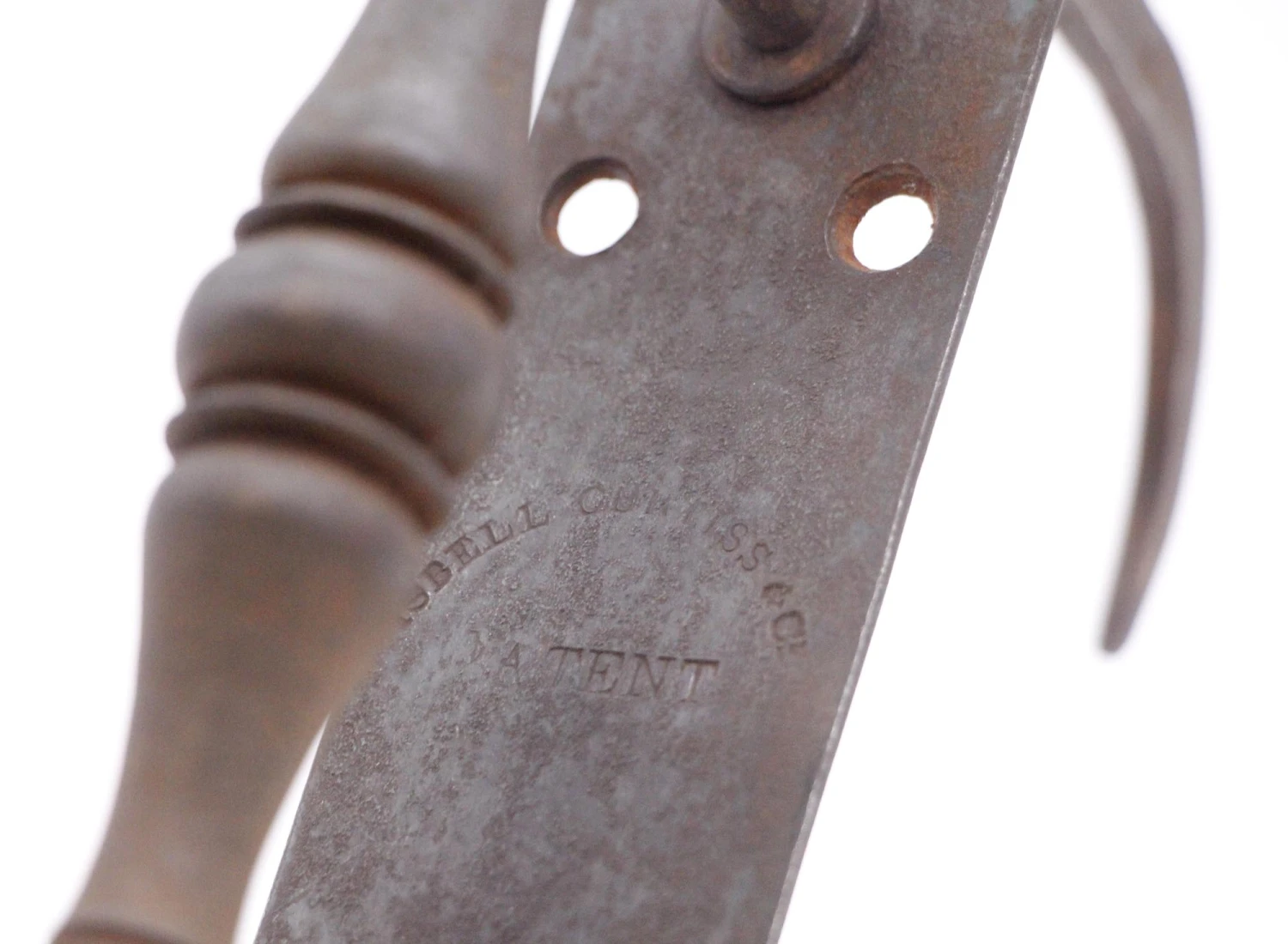 Antique Steel Isbell Curtiss Gate Thumb Latch Handle With Latch Bar 8 Antique Steel Isbell Curtiss Gate Thumb Latch Handle With Latch Bar - Image 6