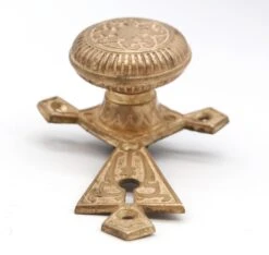 Antique Victorian Bronze Rim Door Lock Set 21 Antique Victorian Bronze Rim Door Lock Set -OGT Sale Store q285655 09