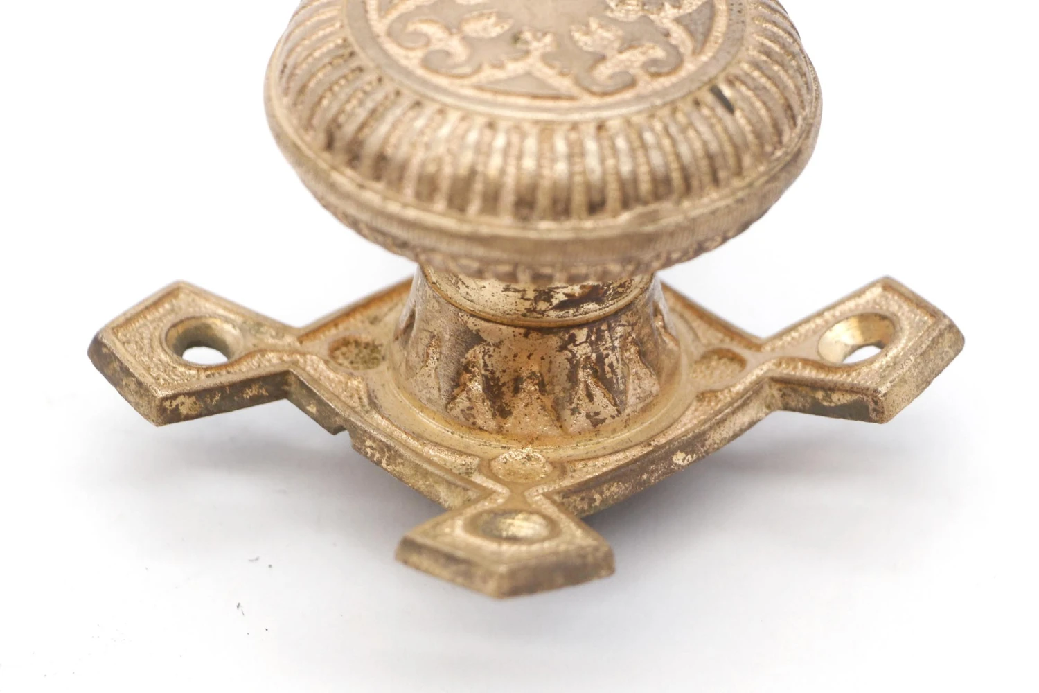 Antique Victorian Bronze Rim Door Lock Set 13 Antique Victorian Bronze Rim Door Lock Set - Image 11