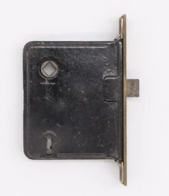 Antique Brass Finish Steel Right Swing Mortise Passage Door Lock 9 Antique Brass Finish Steel Right Swing Mortise Passage Door Lock -OGT Sale Store q285674 04