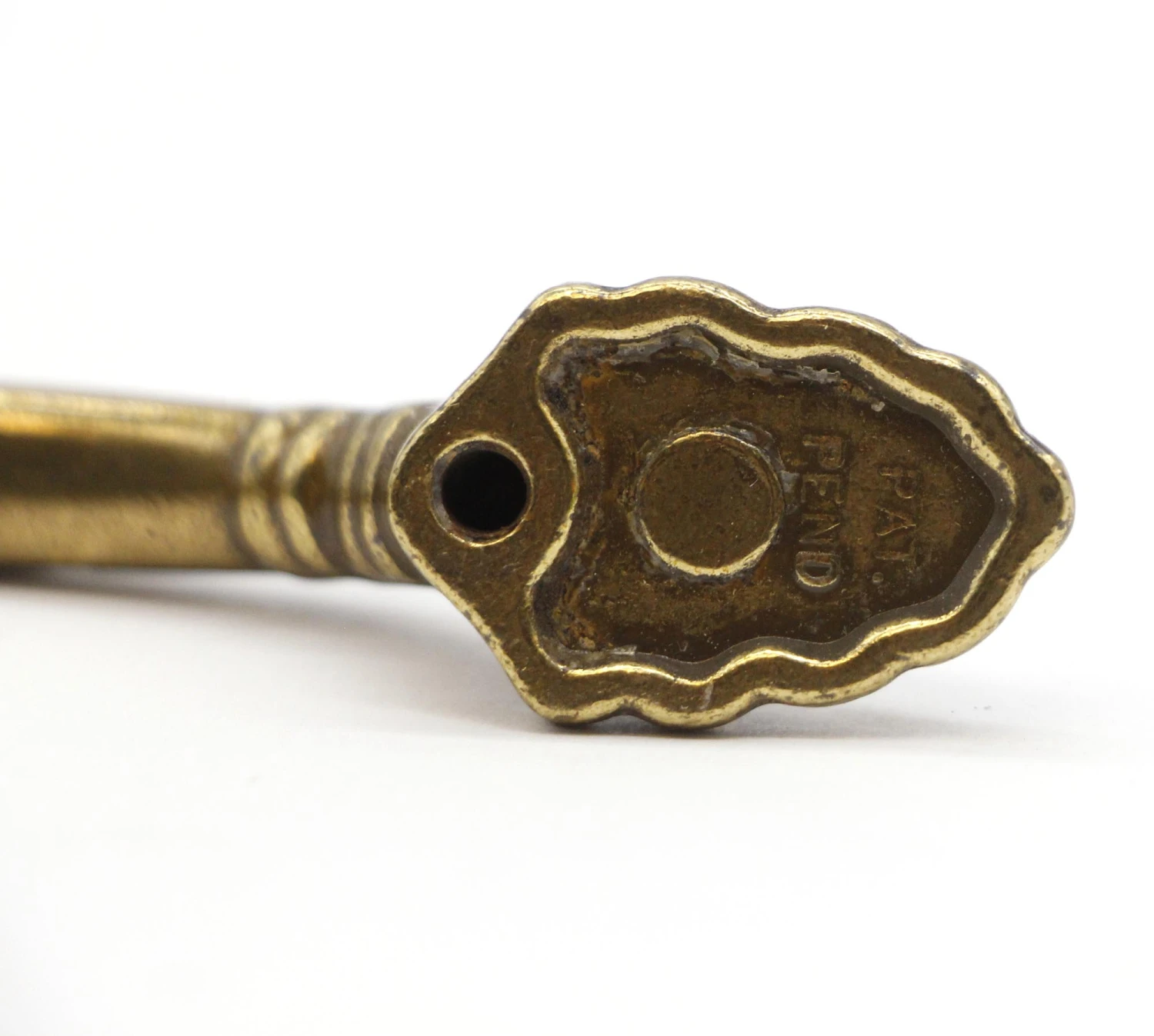 Set Of New Brass 5.125 In. Fluted Amerock Bridge Drawer Pulls 9 Set Of New Brass 5.125 In. Fluted Amerock Bridge Drawer Pulls - Image 7