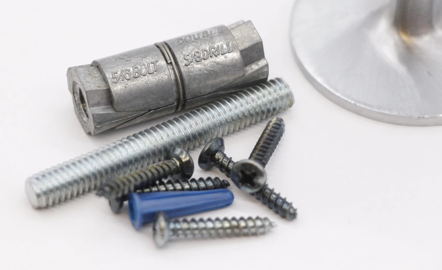 Old New Commercial Brushed Steel Brass Wall Mount Latch Door Stopper 11 Old New Commercial Brushed Steel Brass Wall Mount Latch Door Stopper - Image 9