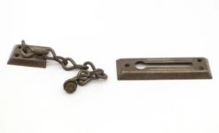 Vintage Brass Plated Steel Safety Chain Door Guard 13 Vintage Brass Plated Steel Safety Chain Door Guard -OGT Sale Store q285681 05