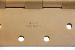 Pair Of 4.5 X 4.5 Brushed Bronze Ball Bearing Butt Door Hinges 13 Pair Of 4.5 X 4.5 Brushed Bronze Ball Bearing Butt Door Hinges -OGT Sale Store q285706 06
