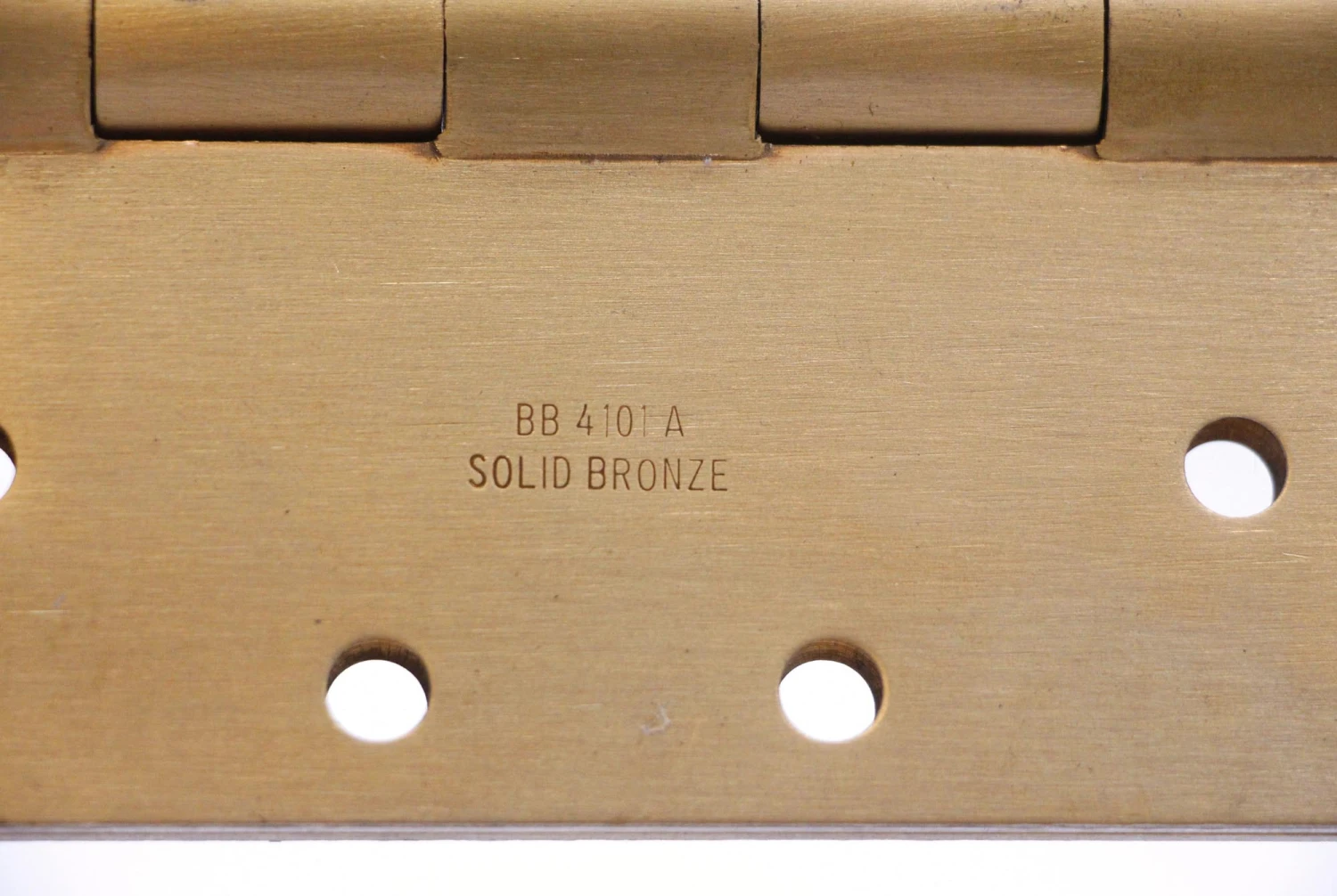 Pair Of 4.5 X 4.5 Brushed Bronze Ball Bearing Butt Door Hinges 8 Pair Of 4.5 X 4.5 Brushed Bronze Ball Bearing Butt Door Hinges - Image 6