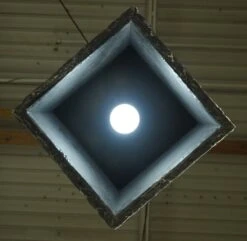 Handmade Antique Tin Ceiling 12 In. Square Pendant Light 22 Handmade Antique Tin Ceiling 12 In. Square Pendant Light -OGT Sale Store q286195 10