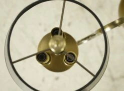 Victorian Black Shaded 6 Arm 18 Socket Brass Chandelier -OGT Sale Store q286244 05