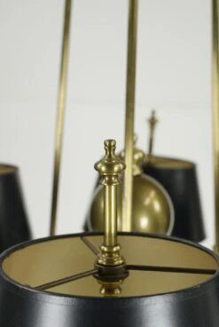 Victorian Black Shaded 6 Arm 18 Socket Brass Chandelier -OGT Sale Store q286244 11