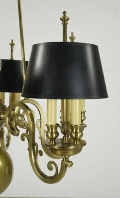 Victorian Black Shaded 6 Arm 18 Socket Brass Chandelier -OGT Sale Store q286244 12