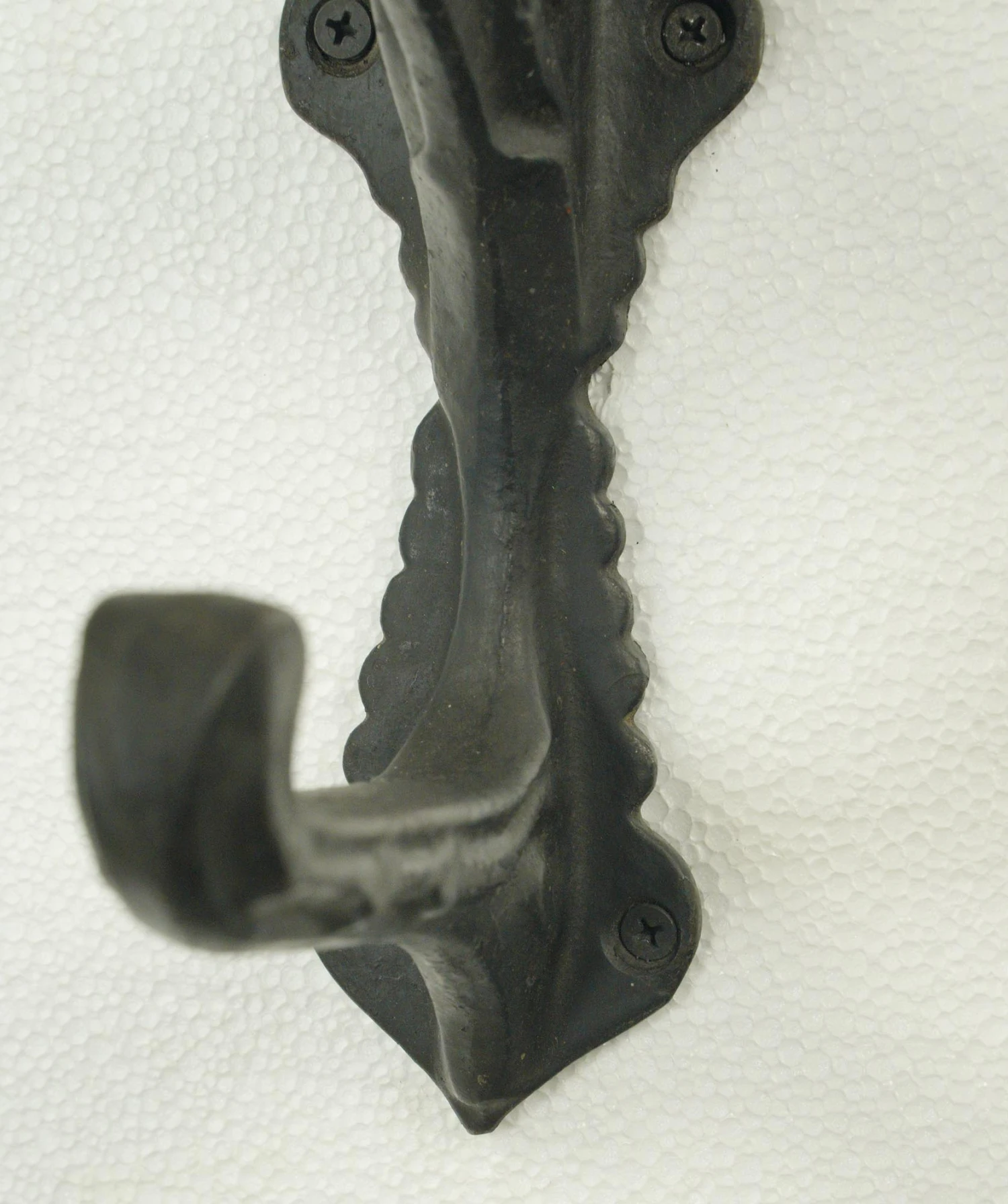 Pair Of Ornate Wall Mount Black Cast Iron Barn Tack Room Hooks 8 Pair Of Ornate Wall Mount Black Cast Iron Barn Tack Room Hooks - Image 6