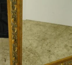 Vintage French Gilt Wood Plaster Beveled Wall Mirror 79 X 42 In. 21 Vintage French Gilt Wood Plaster Beveled Wall Mirror 79 X 42 In. -OGT Sale Store q286297 06