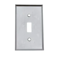 New Brushed Steel Brass Toggle Switch Cover Wall Plate 9 New Brushed Steel Brass Toggle Switch Cover Wall Plate -OGT Sale Store q286332 04