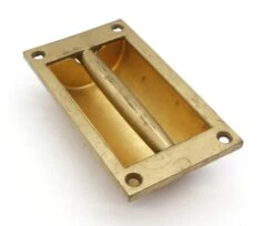 Solid Brushed Brass Recessed Door Handle -OGT Sale Store q286367 05