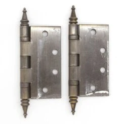 Pair Of Steel Stanley Butt 4.5 X 4.5 In. Ball Bearing Door Hinges 12 Pair Of Steel Stanley Butt 4.5 X 4.5 In. Ball Bearing Door Hinges -OGT Sale Store q286398 05