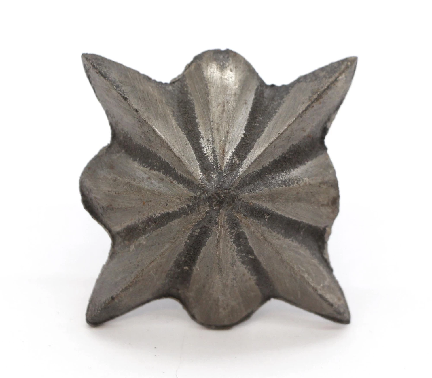 Pair Of 2.125 In. Cast Iron Star Appliques Furniture Tacks 6 Pair Of 2.125 In. Cast Iron Star Appliques Furniture Tacks - Image 4