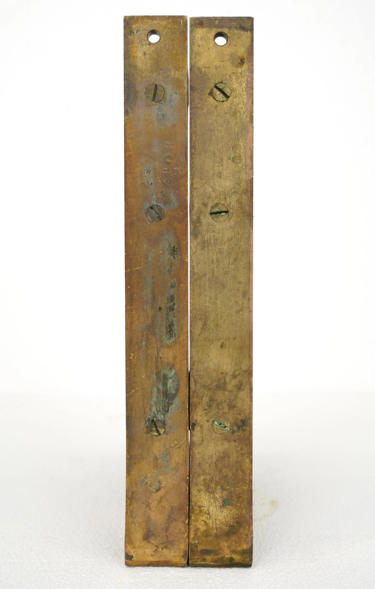 Pair Of Victorian Hand Forged Bronze Shelf Brackets 12 Pair Of Victorian Hand Forged Bronze Shelf Brackets - Image 10