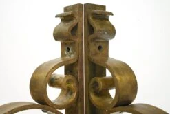 Pair Of Victorian Hand Forged Bronze Shelf Brackets 29 Pair Of Victorian Hand Forged Bronze Shelf Brackets -OGT Sale Store q286441 14