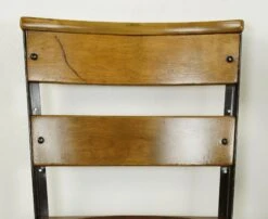 Refinished NYC St. John The Divine Maple & Steel Frame Chair 22 Refinished NYC St. John The Divine Maple & Steel Frame Chair -OGT Sale Store q286466 08