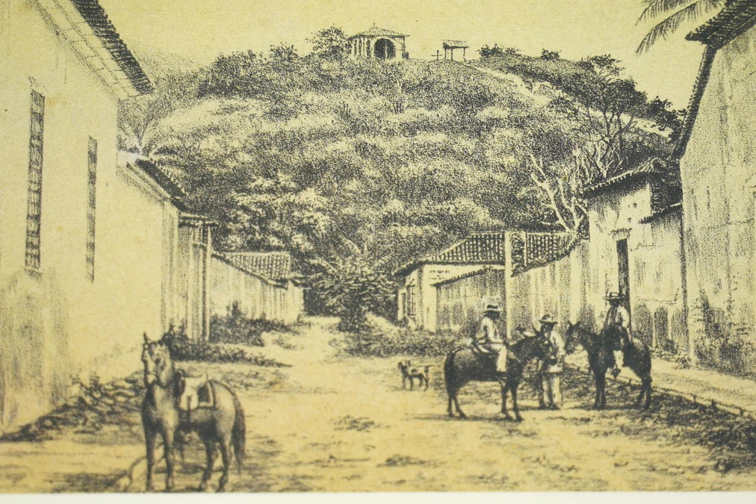 Custom Wood Frame Print Of Una Calle De Maracay 6 Custom Wood Frame Print Of Una Calle De Maracay - Image 4