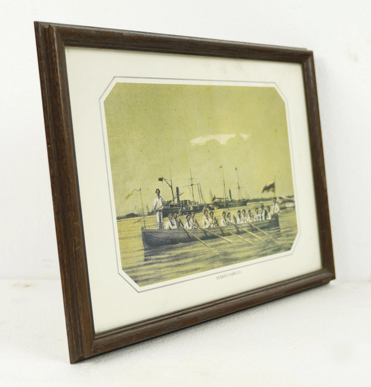 Custom Wood Framed Print Of Puerto Cabello 6 Custom Wood Framed Print Of Puerto Cabello - Image 4