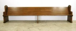 Reclaimed 11.25 Ft. Oak Church Pew Bench -OGT Sale Store q286472 05
