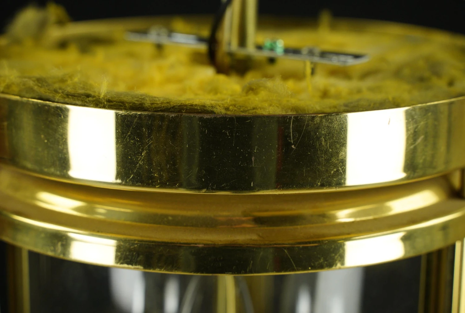 Polished Brass Ceiling Lantern Flush Mount 6 Polished Brass Ceiling Lantern Flush Mount - Image 4