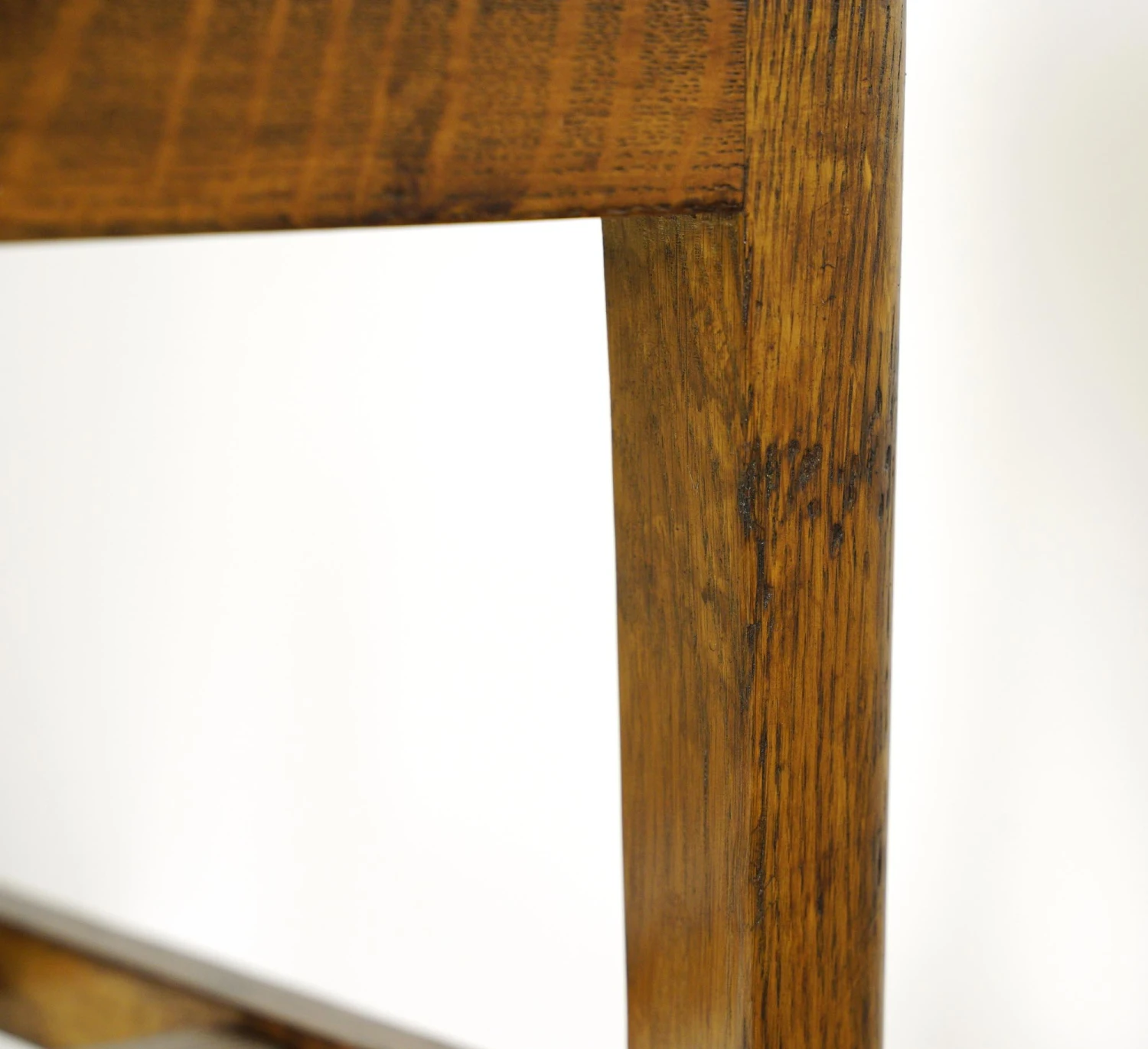 1960s Sikes Co. Dark Wood Oak Chair 8 1960s Sikes Co. Dark Wood Oak Chair - Image 6