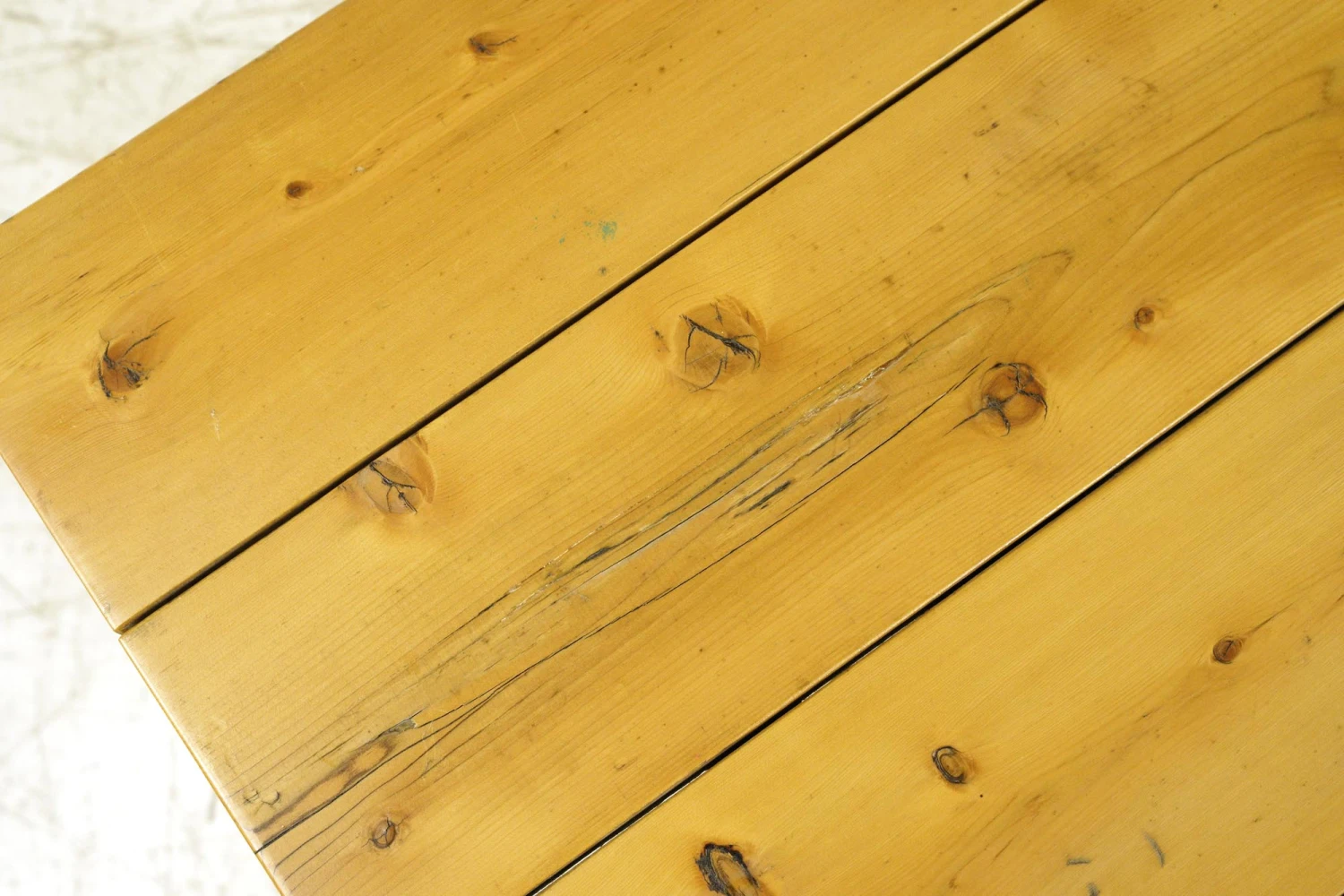 Handcrafted 5 Ft. Cedar And Cast Iron New York Legs Farm Table 6 Handcrafted 5 Ft. Cedar And Cast Iron New York Legs Farm Table - Image 4