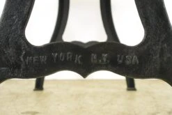 Handcrafted 5 Ft. Cedar And Cast Iron New York Legs Farm Table 16 Handcrafted 5 Ft. Cedar And Cast Iron New York Legs Farm Table -OGT Sale Store q286505 07