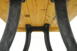 Handcrafted 5 Ft. Cedar And Cast Iron New York Legs Farm Table 17 Handcrafted 5 Ft. Cedar And Cast Iron New York Legs Farm Table -OGT Sale Store q286505 08