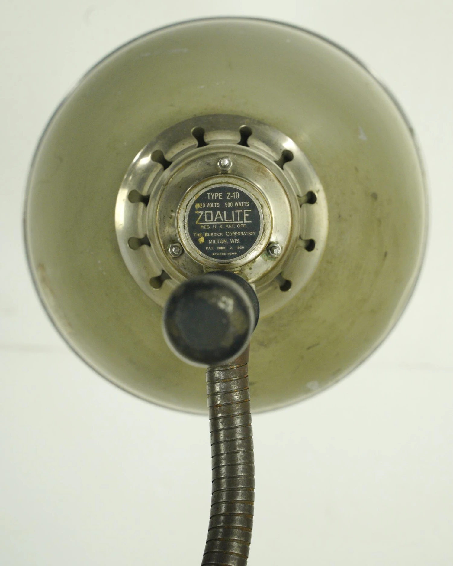 1920s The Burdick Corp. Zoalite Adjustable Floor Lamp 7 1920s The Burdick Corp. Zoalite Adjustable Floor Lamp - Image 5