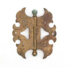 Set Of 4 X 3.375 In. Ornate Brass Butterfly Furniture Hinges 13 Set Of 4 X 3.375 In. Ornate Brass Butterfly Furniture Hinges -OGT Sale Store q286572 06