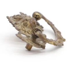 Vintage 4.75 In. Brass Lion Head Dresser Pull 14 Vintage 4.75 In. Brass Lion Head Dresser Pull -OGT Sale Store q286574 06