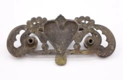 Pair Of Vintage 5.75 In. Dark Brass Patina Heart Dresser Pulls 17 Pair Of Vintage 5.75 In. Dark Brass Patina Heart Dresser Pulls -OGT Sale Store q286575 08