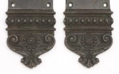 Pair Of French Renaissance Russwin Bronze Courtenay Entry Door Plates 11 Pair Of French Renaissance Russwin Bronze Courtenay Entry Door Plates -OGT Sale Store q286598 04