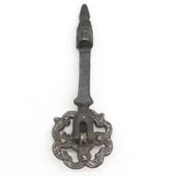 Vintage Arts & Crafts Hammered Brass Door Pull 11 Vintage Arts & Crafts Hammered Brass Door Pull -OGT Sale Store q286622 04