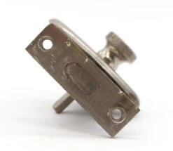 The HBI Co. Vintage Nickeled Brass Mortise Privacy Door Latch 14 The HBI Co. Vintage Nickeled Brass Mortise Privacy Door Latch -OGT Sale Store q286652 04