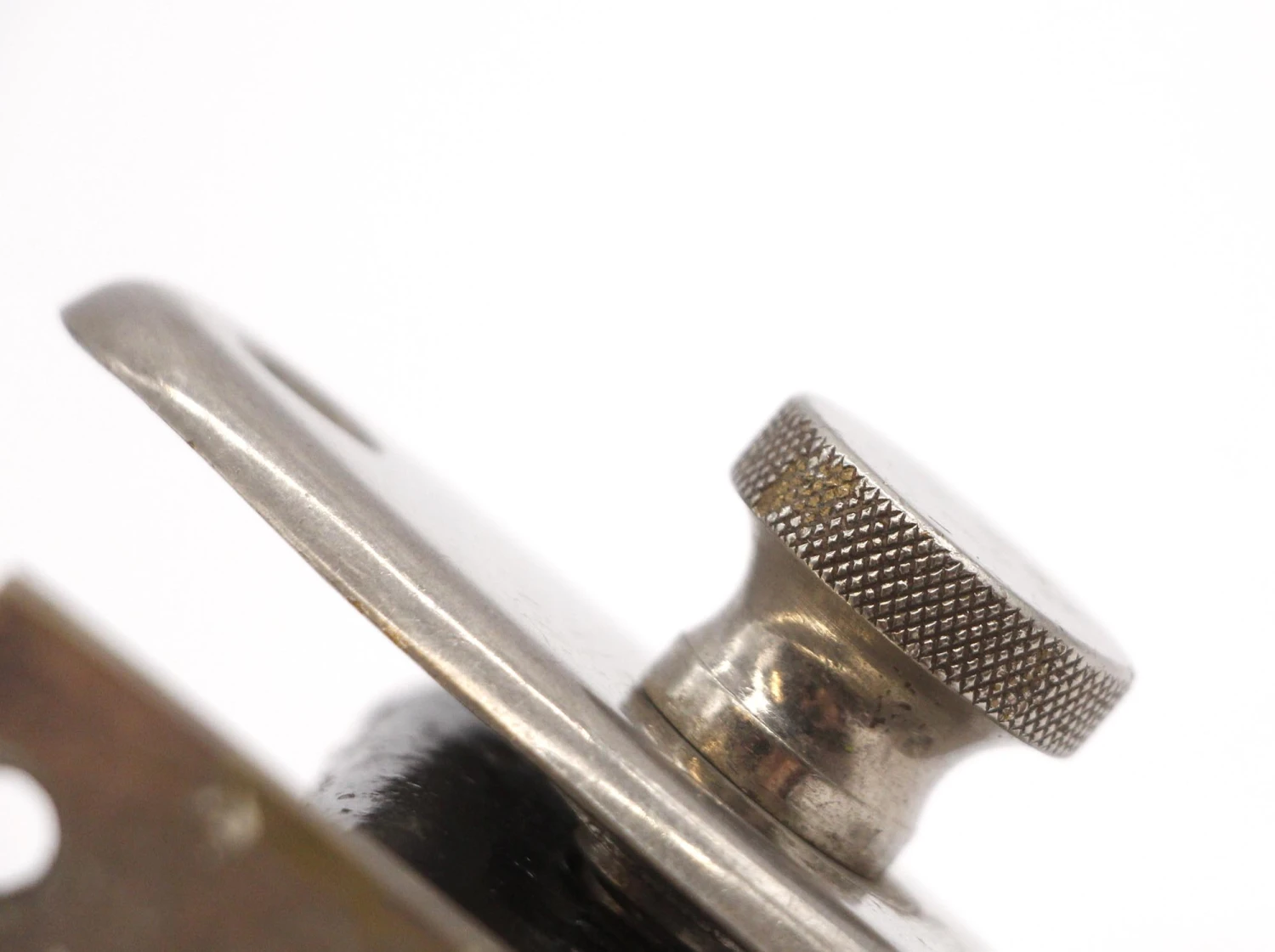 The HBI Co. Vintage Nickeled Brass Mortise Privacy Door Latch 7 The HBI Co. Vintage Nickeled Brass Mortise Privacy Door Latch - Image 5