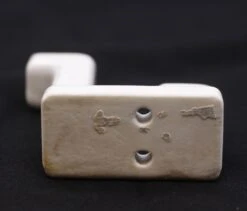 Vintage 2 Arm Ceramic Double Bathroom Wall Hook 13 Vintage 2 Arm Ceramic Double Bathroom Wall Hook -OGT Sale Store q286687 06