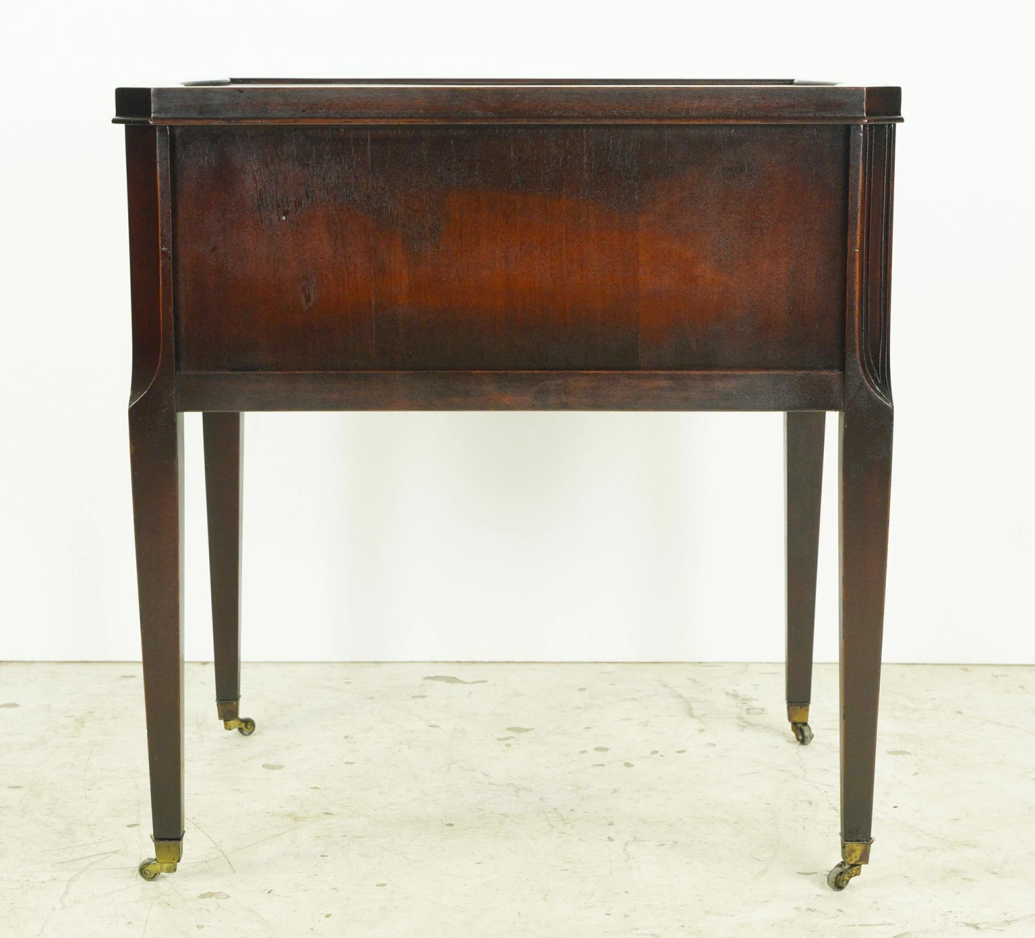 Pair Of Hepplewhite Mahogany & Leather End Tables 12 Pair Of Hepplewhite Mahogany & Leather End Tables - Image 10