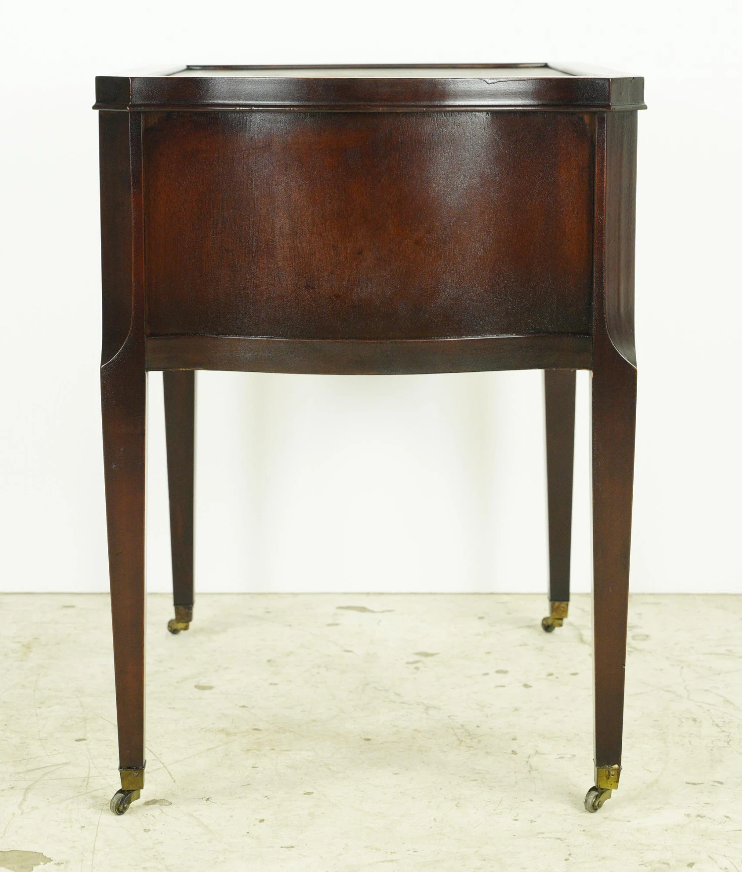Pair Of Hepplewhite Mahogany & Leather End Tables 13 Pair Of Hepplewhite Mahogany & Leather End Tables - Image 11