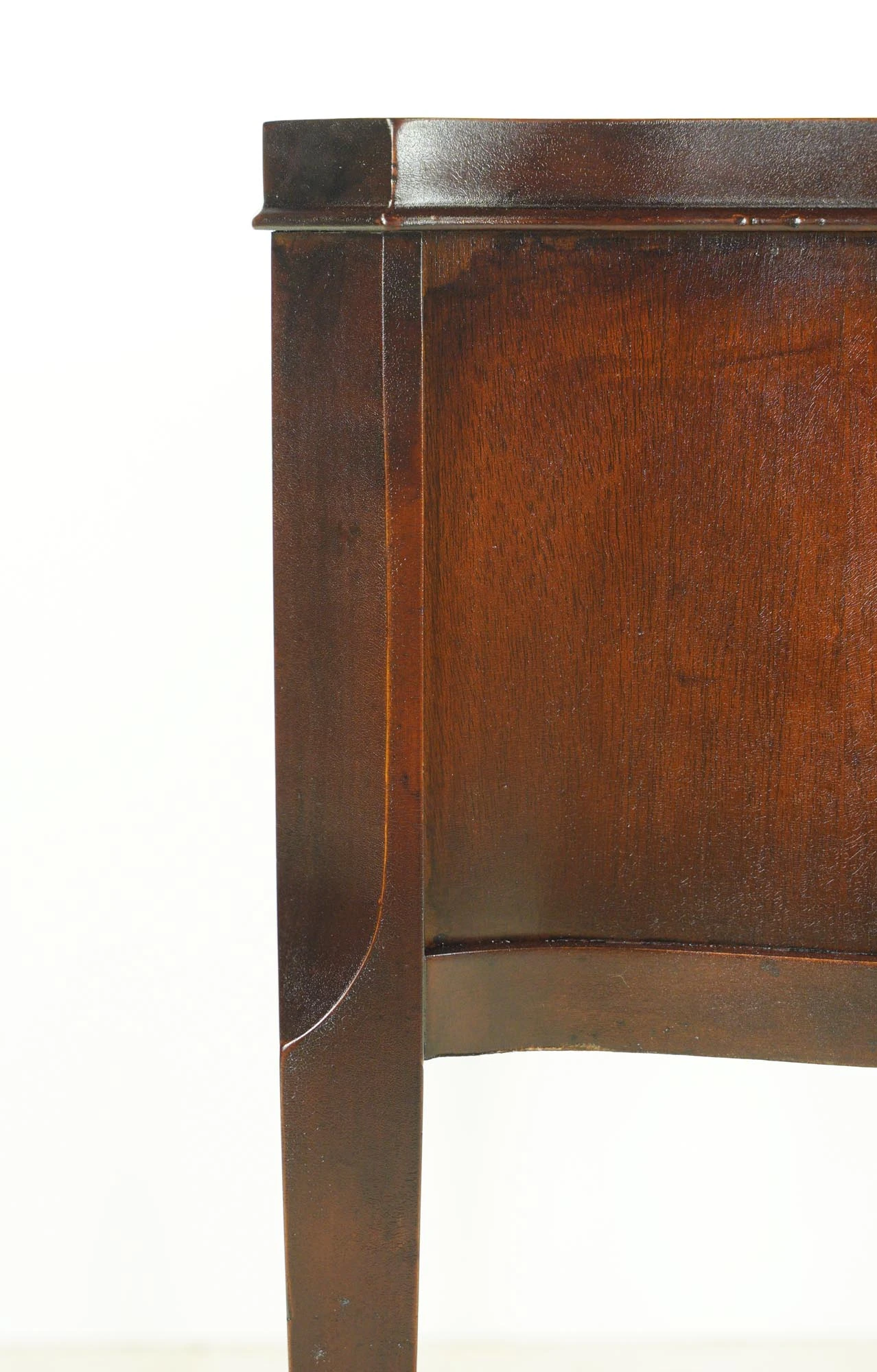 Pair Of Hepplewhite Mahogany & Leather End Tables 14 Pair Of Hepplewhite Mahogany & Leather End Tables - Image 12