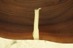 Handcrafted 30.125 In. Live Edge Mahogany Wafer Steel Bistro Table 16 Handcrafted 30.125 In. Live Edge Mahogany Wafer Steel Bistro Table -OGT Sale Store q286754 06