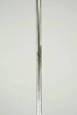 Mid Century Turquoise Blue Acrylic Brushed Steel Pole Pendant Light -OGT Sale Store q286773 05