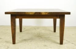 Handcrafted Walnut Tapered Leg Coffee Table 12 Handcrafted Walnut Tapered Leg Coffee Table -OGT Sale Store q286786 05