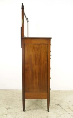 Antique French Wooden 6 Drawer Mirrored Bedroom Dresser -OGT Sale Store q286797 13