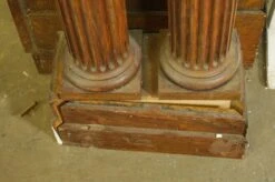 Antique Victorian Oak Mantel With Marble Surround 26 Antique Victorian Oak Mantel With Marble Surround -OGT Sale Store q286809 09